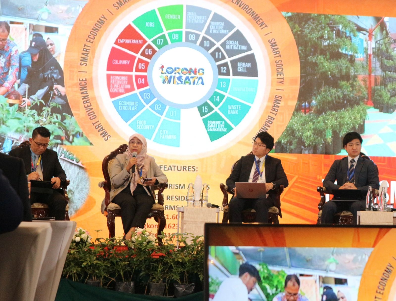 Lorong Wisata Makassar Jadi Percontohan Inovasi Cerdas di ASCN Laos