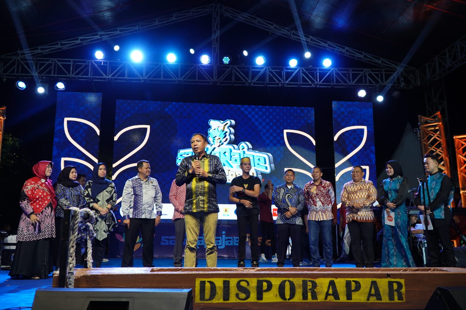 Pesona Festival Salo Karajae Dapat Jempol Kemenparekraf, Artis Ridwan Sau Hebohkan Malam Pembukaan