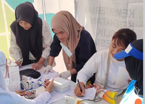 Pemkot Parepare Semarakkan HUT Kemerdekaan dengan Pemeriksaan Kesehatan Gratis, Sunatan Massal dan Senam