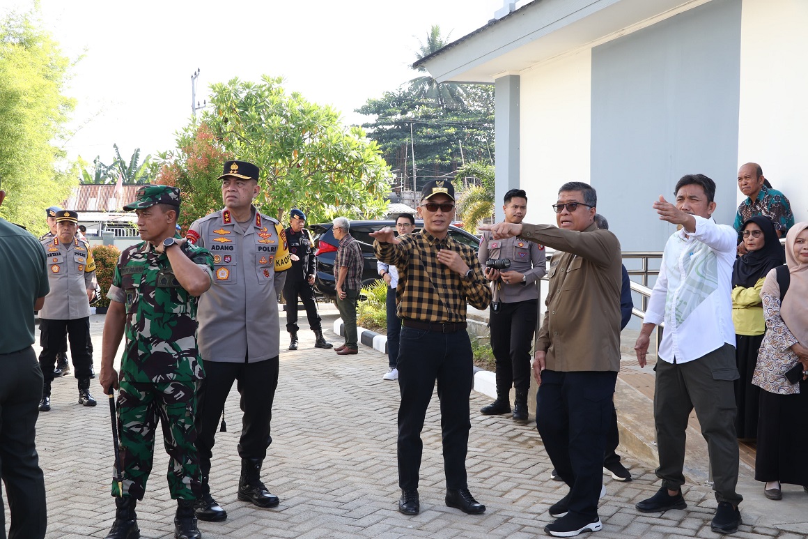 Kadis Dikbud Sulbar Dampingi Pj Gubernur, Pangdam dan Kapolda Tinjau SMK 1 Rangas, Lokasi Yang Akan Dikunjungi Presiden 
