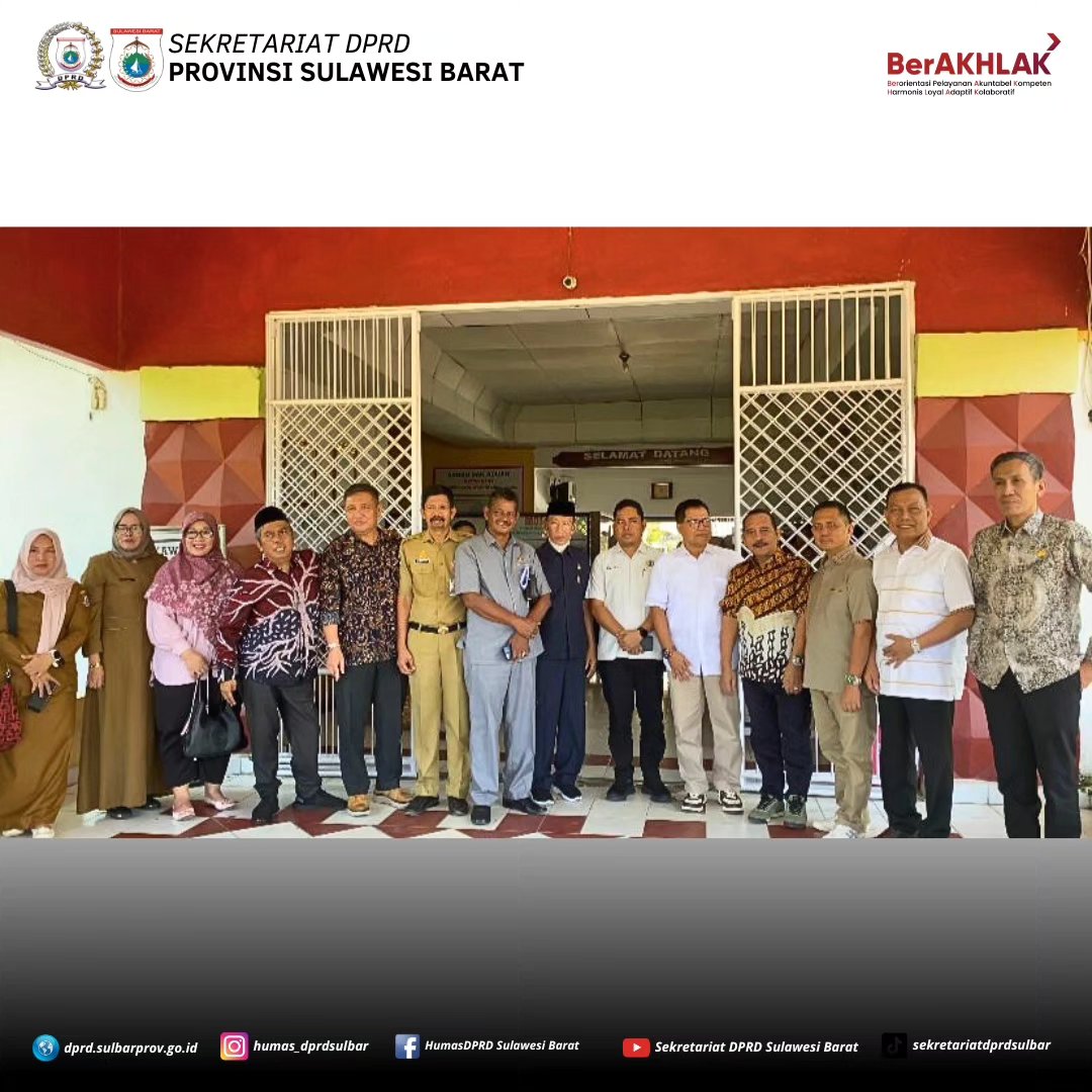 Marigun Rasyid Bersama Panja LKPj Gubernur Berkunjung ke Dinas Kesehatan Polman