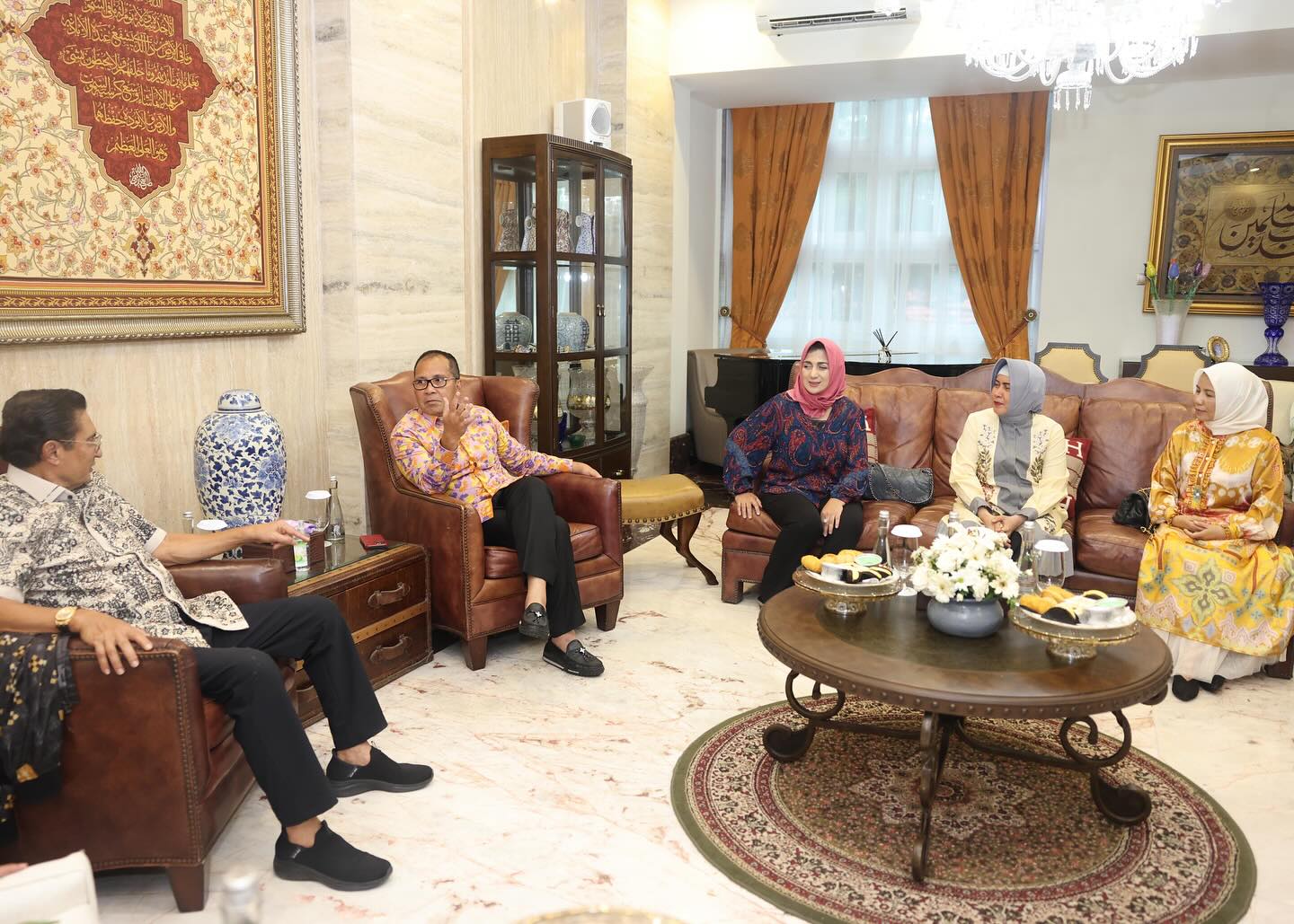 Bertemu Fadel Muhammad, Danny Pomanto Jelaskan Pembangunan Infrastruktur di Makassar