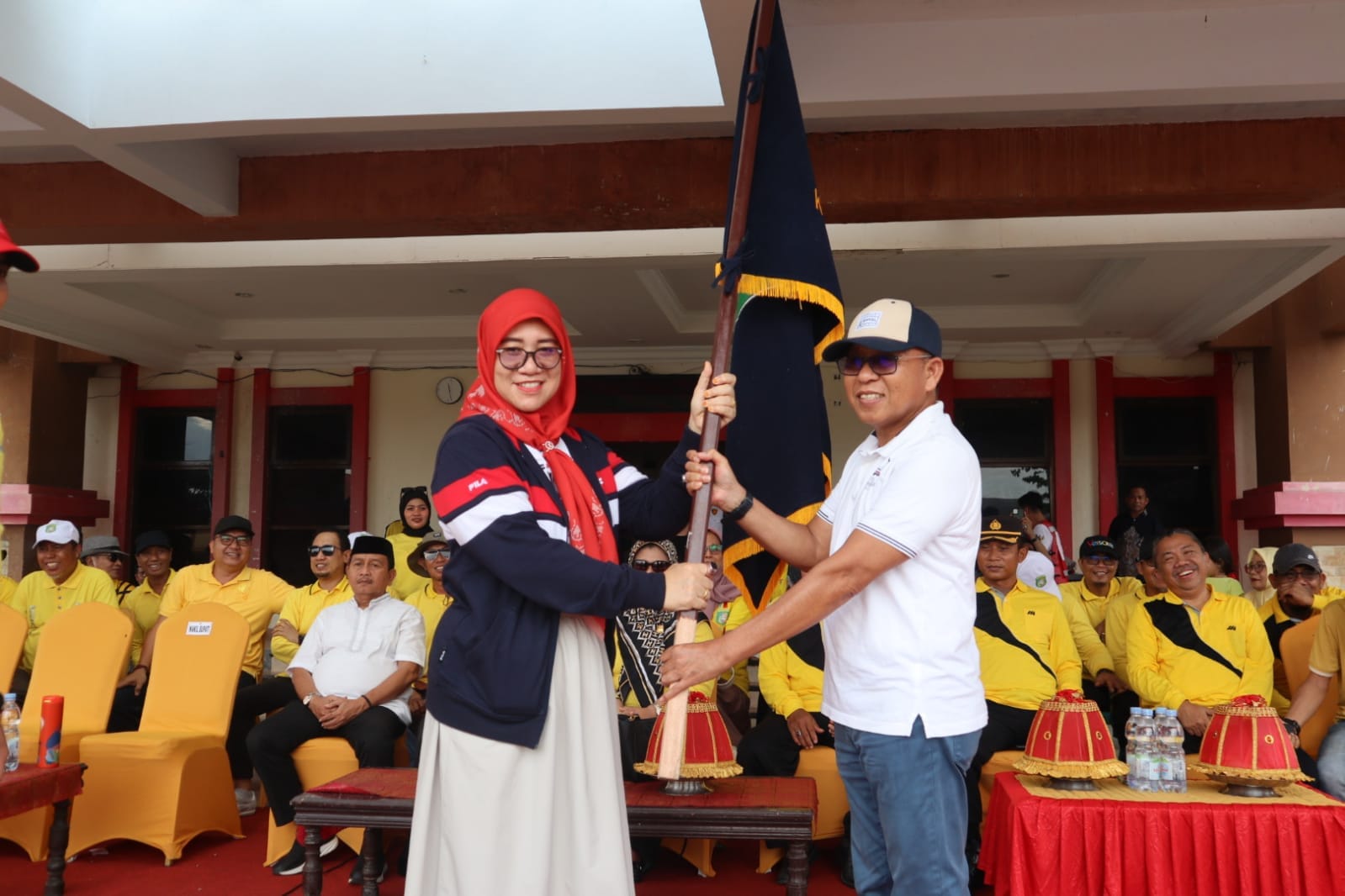 Wabup Herny Sambut Peserta Napak Tilas 21 Tahun Pasangkayu