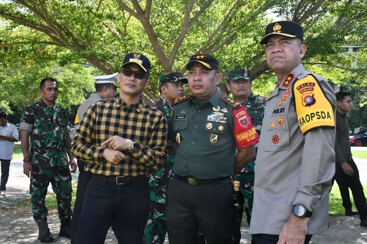 Bersama Pangdam dan Kapolda, Prof Zudan Tinjau Titik Yang Akan Dikunjungi Presiden Jokowi