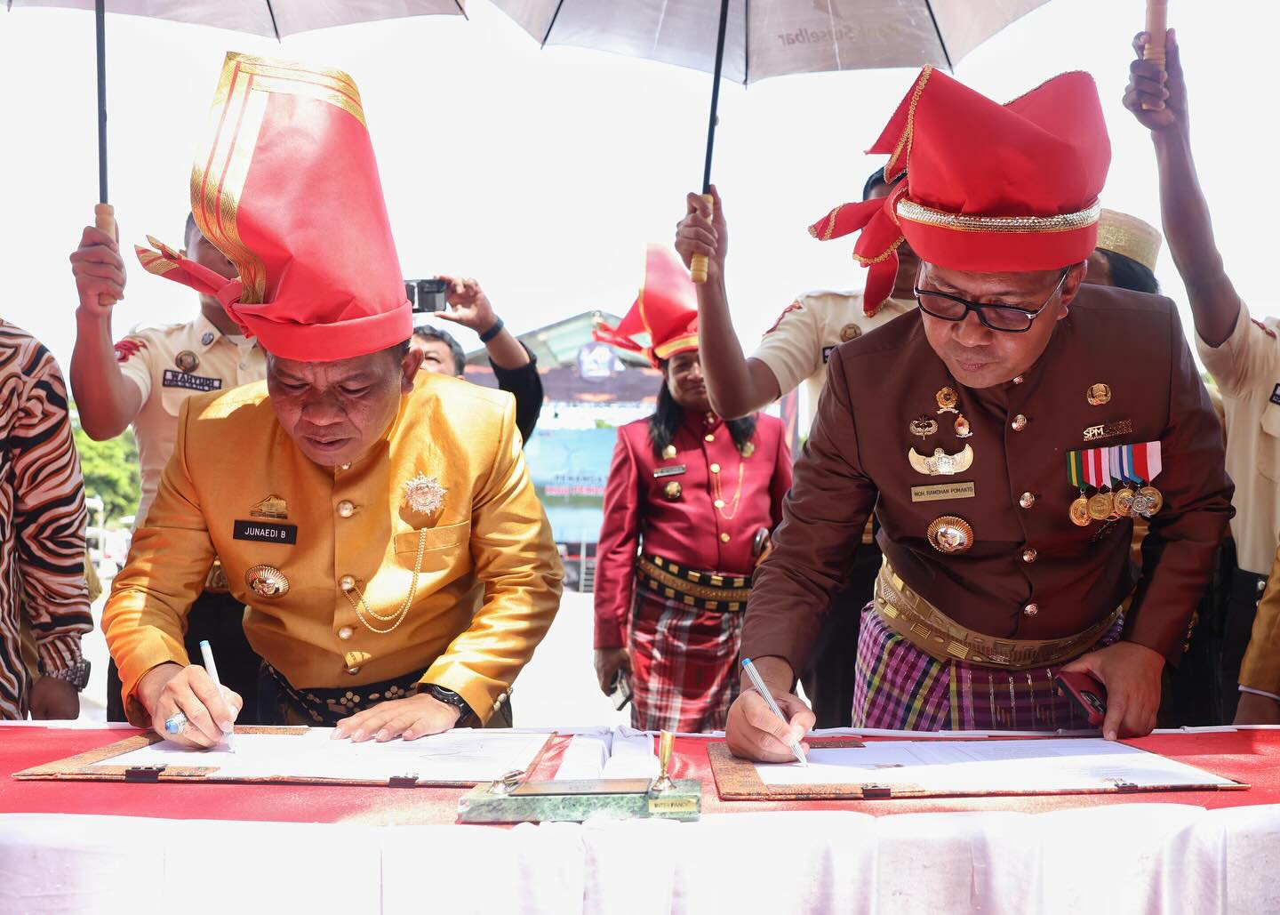 Hari Jadi Jeneponto ke-161, Danny Pomanto dan Pj Bupati Junaedi Teken MoU Terkait Pengendalian Inflasi Daerah