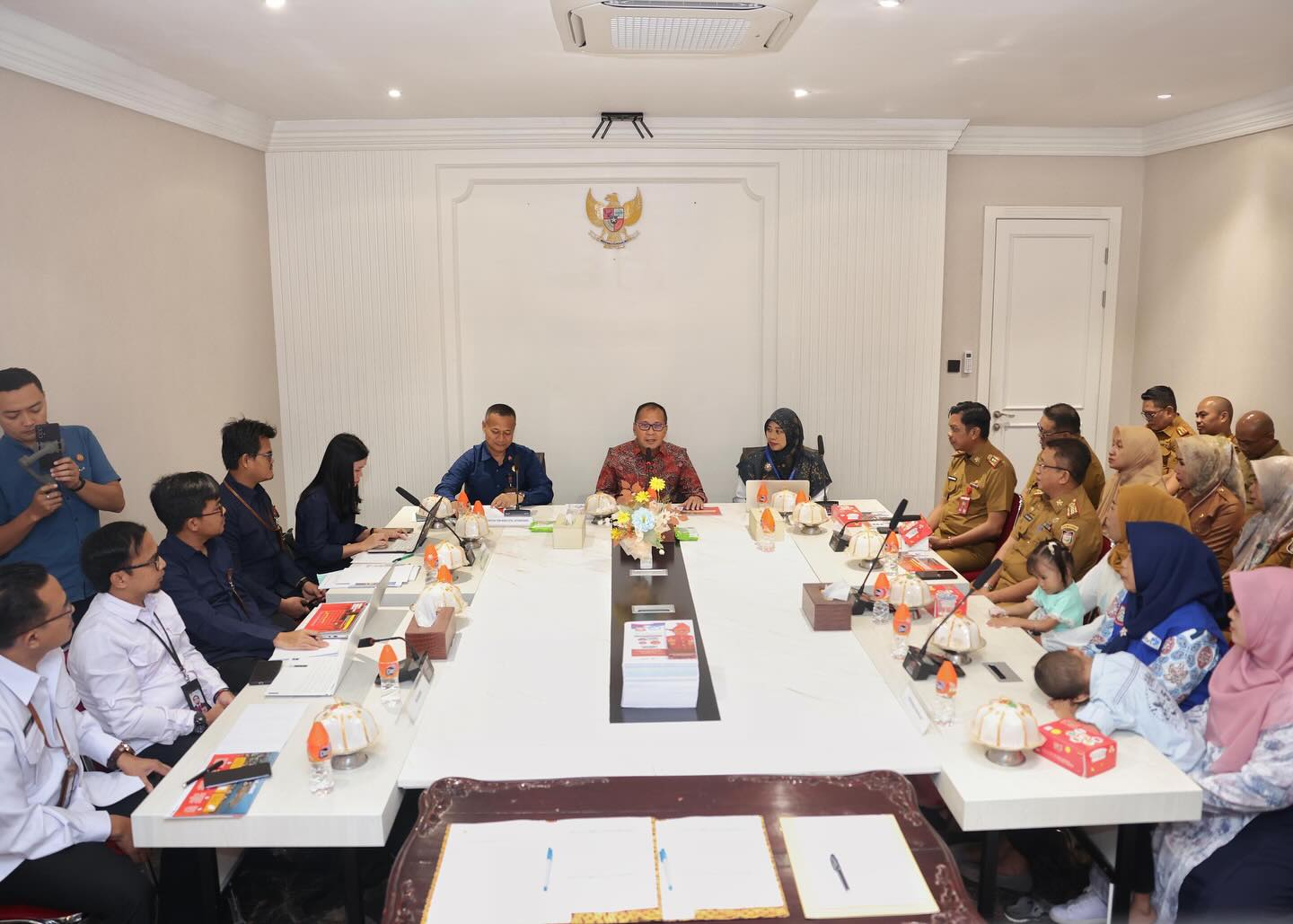 Danny Pomanto Terima Tim Verifikasi dari Sekretariat Militer Presiden dan BKKBN Pusat