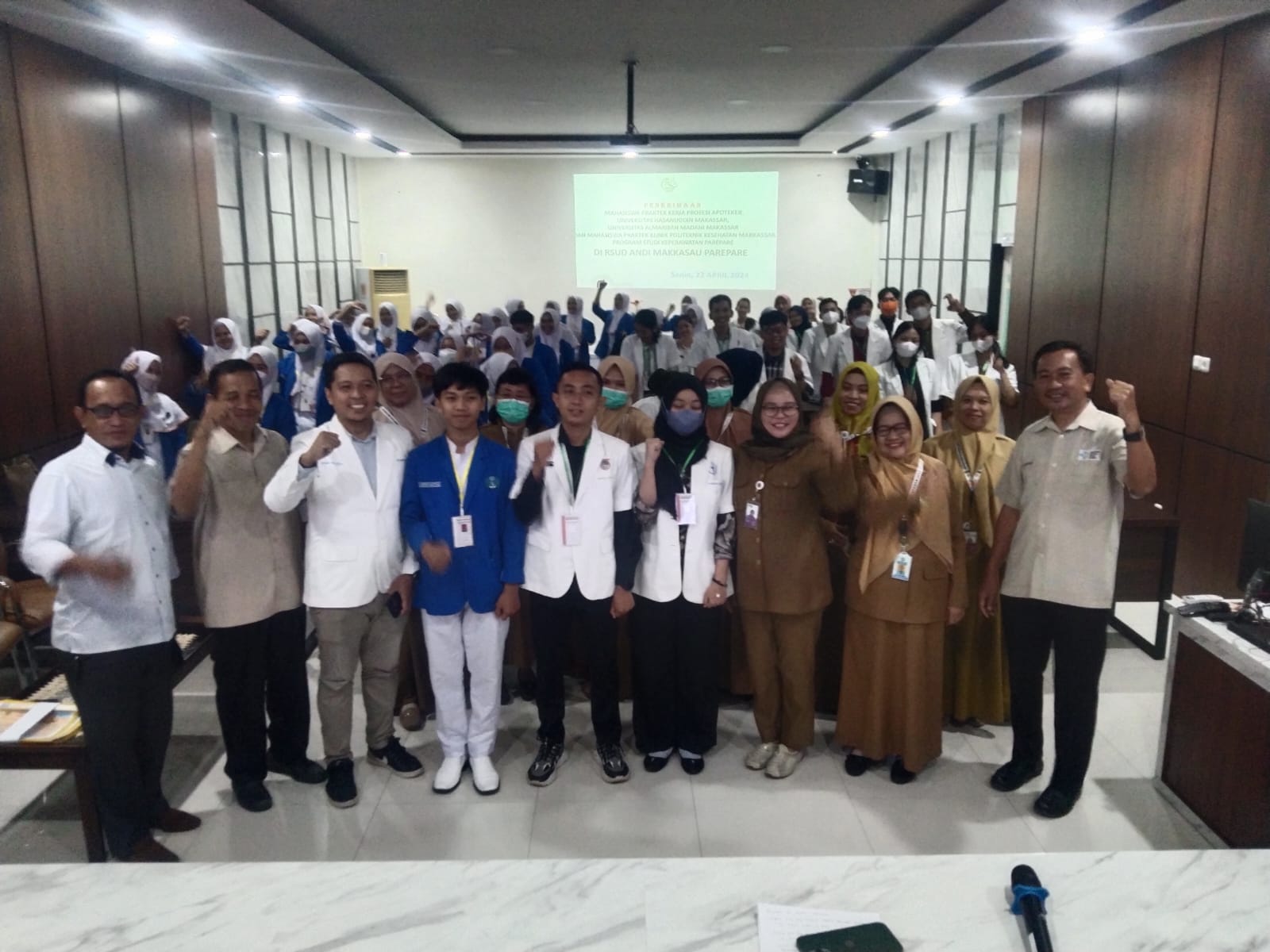 Unhas, Universitas Almarisa Madani dan Poltekkes Makassar Pilih Praktik Kerja Profesi di RSUD Andi Makkasau