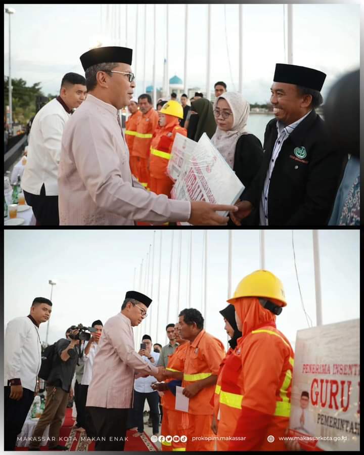 Buka Puasa Bersama Petugas Kebersihan hingga Para Guru, Danny Pomanto Ucapkan Terima Kasih 