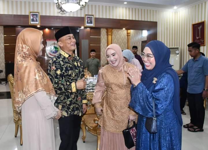 Hari ke 2 Open House, Pj Gubernur Sulbar Terima Ketua DPRD hingga Bupati dan Wabup