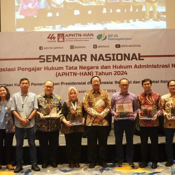 Jadi Narasumber Seminar Nasional APHTN-HAN 2024, Prof Zudan: Asosiasi Turut Andil Membangun Lima Tahun ke Depan