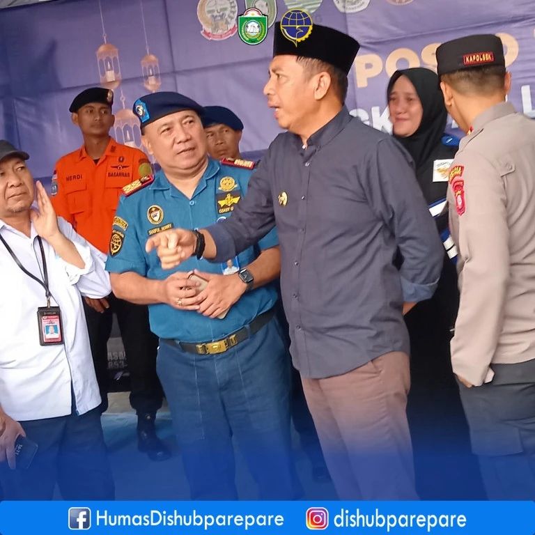 Pastikan Masyarakat Aman dan Nyaman, Akbar Ali Turun Pantau Posko Mudik Lebaran di Pelabuhan Nusantara 