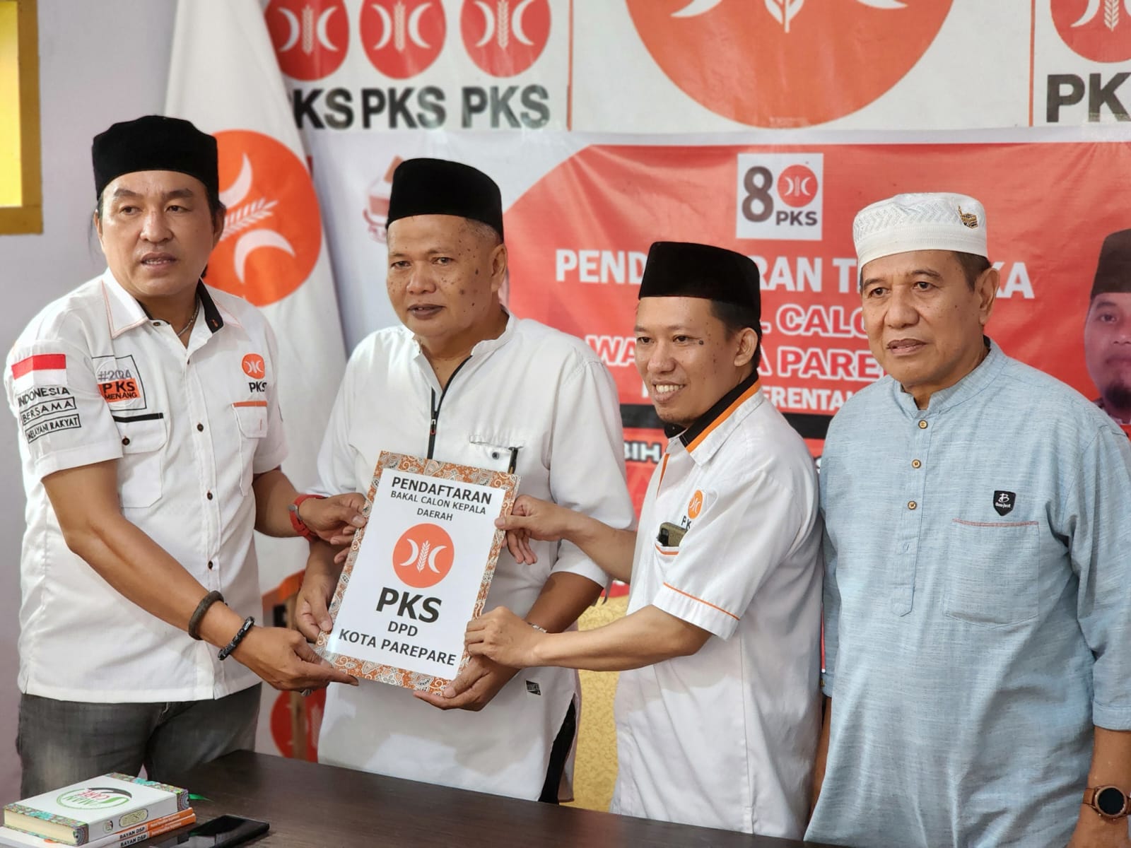 Daftar Bacalon Wali Kota, Ketua Gerindra Parepare Surianto Turut Berburu Rekomendasi PKS