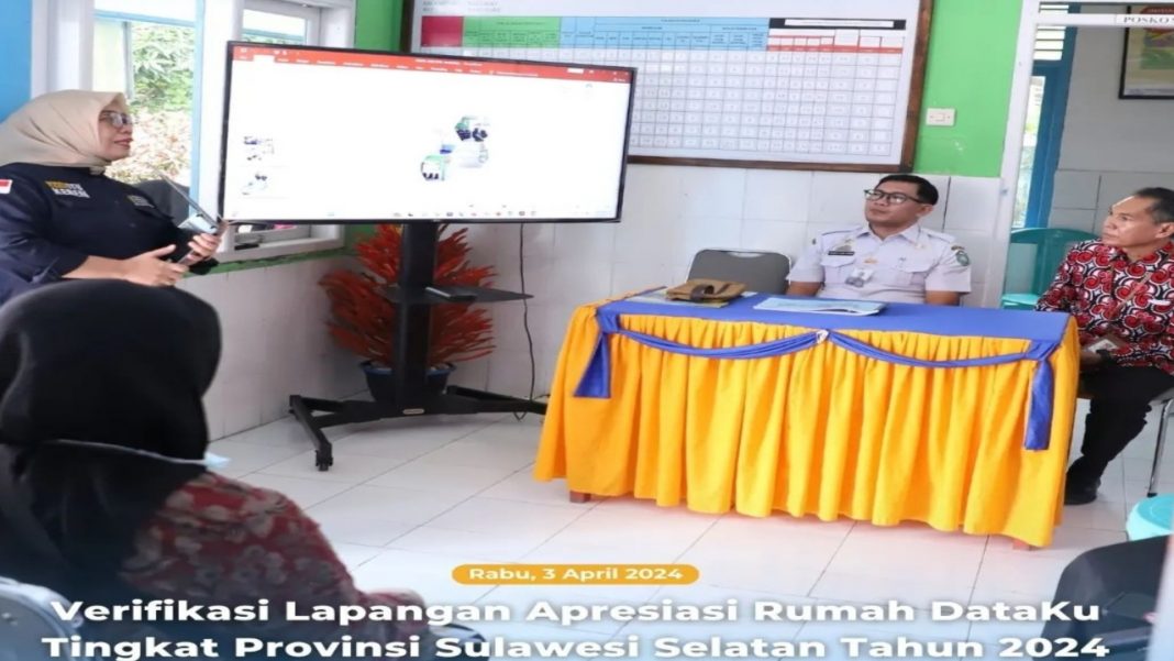 Perwakilan Parepare Rumah Dataku Kampong KB Watang Bacukiki Terbaik se-Sulsel