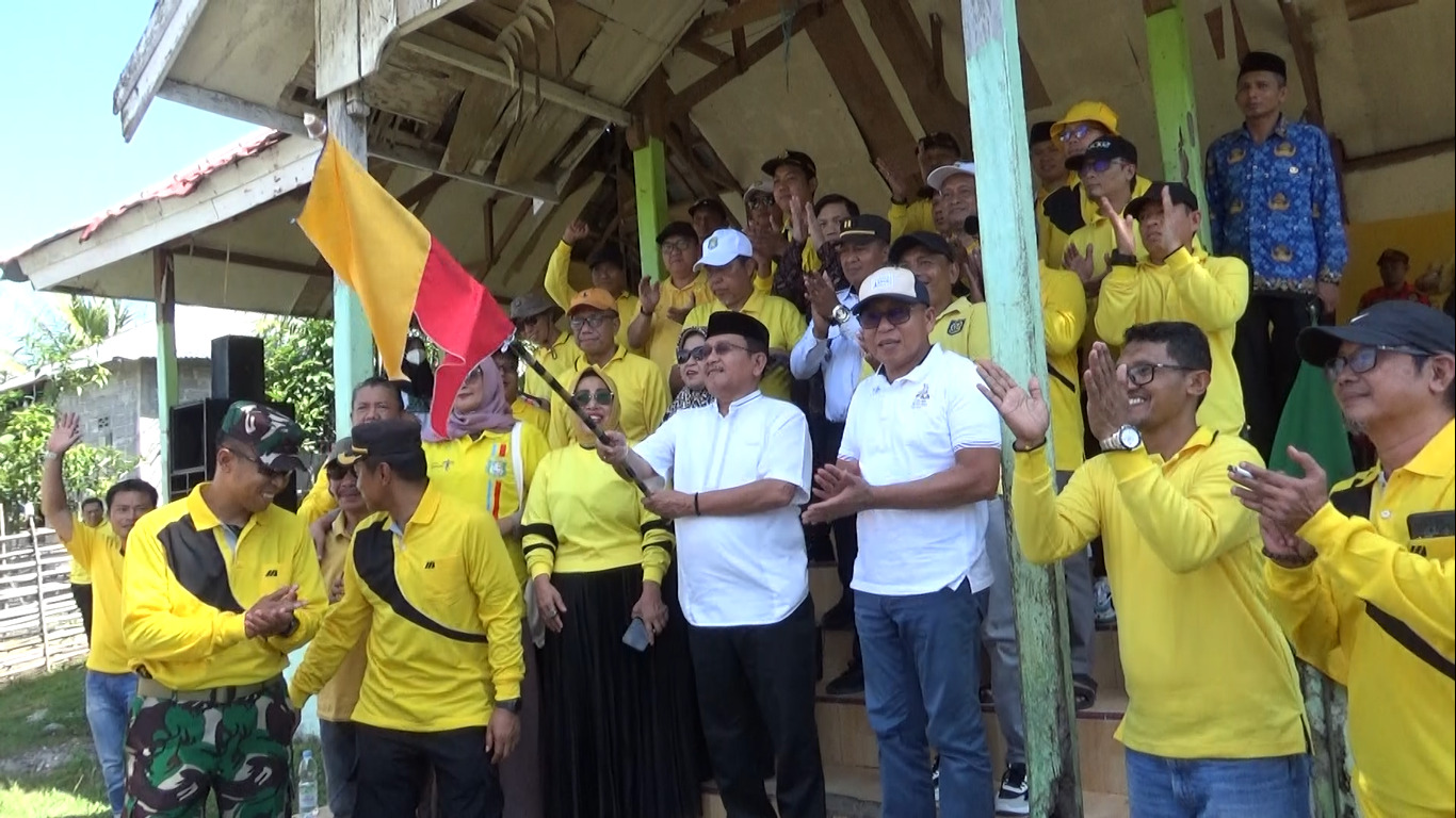 Bersama Agus Ambo Djiwa, Bupati Yaumil Lepas Iring-iringan Kendaraan Napak Tilas 21 Tahun Pasangkayu