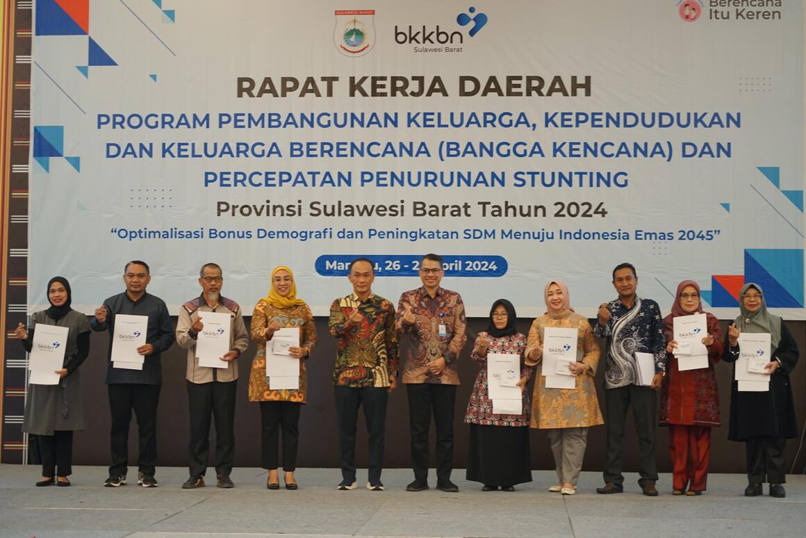 Hadiri Rakerda Bangga Kencana dan Percepatan Penurunan Stunting, Pj Gubernur Sulbar Target Turun 10 Persen 