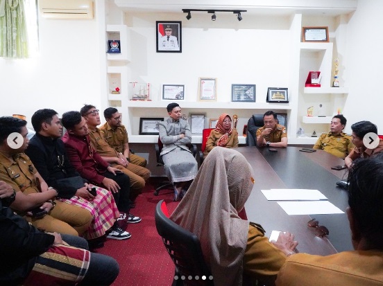 DKP Makassar Rakor Bersama Camat Biringkanaya, Bahas Gerakan Terus Menanam