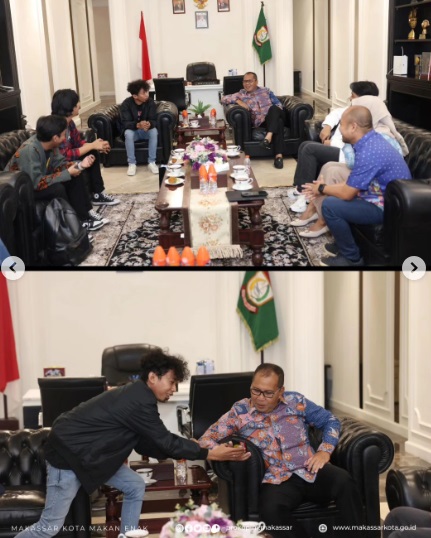 Danny Pomanto Terima Kunjungan Konten Kreator, Bahas Standarisasi Pelayanan dan Tarif di Platform Digital