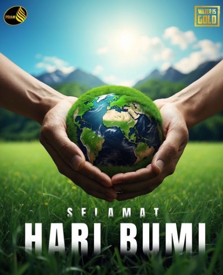 Perumda Air Minum Kota Makassar Ucapkan Selamat Hari Bumi