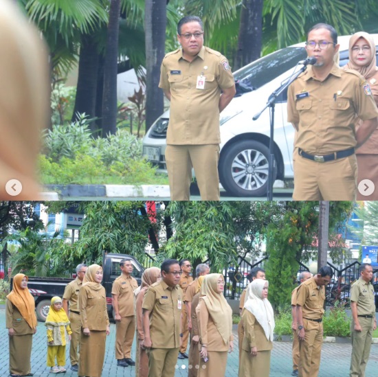 Apel Pagi Rutin Sekretariat DPRD Makassar, Komitmen Berikan Pelayanan Terbaik