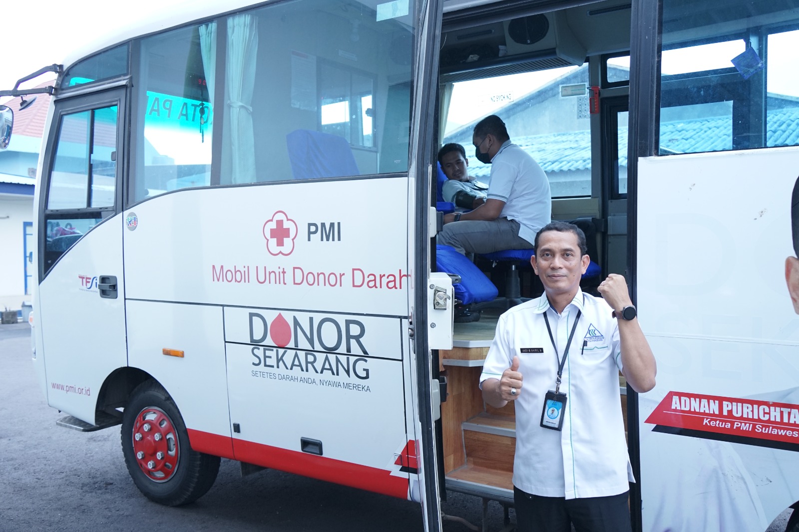 Aksi Sosial, Karyawan PAM Tirta Karajae Rutinkan Donor Darah 