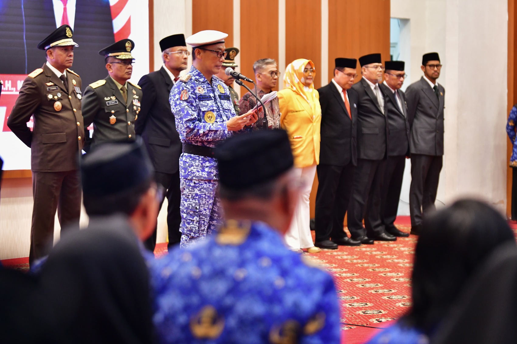 Momentum untuk Menjaga Persatuan Bangsa, Prof Zudan Bacakan Sambutan Seragam Presiden Prabowo di Upacara HBN