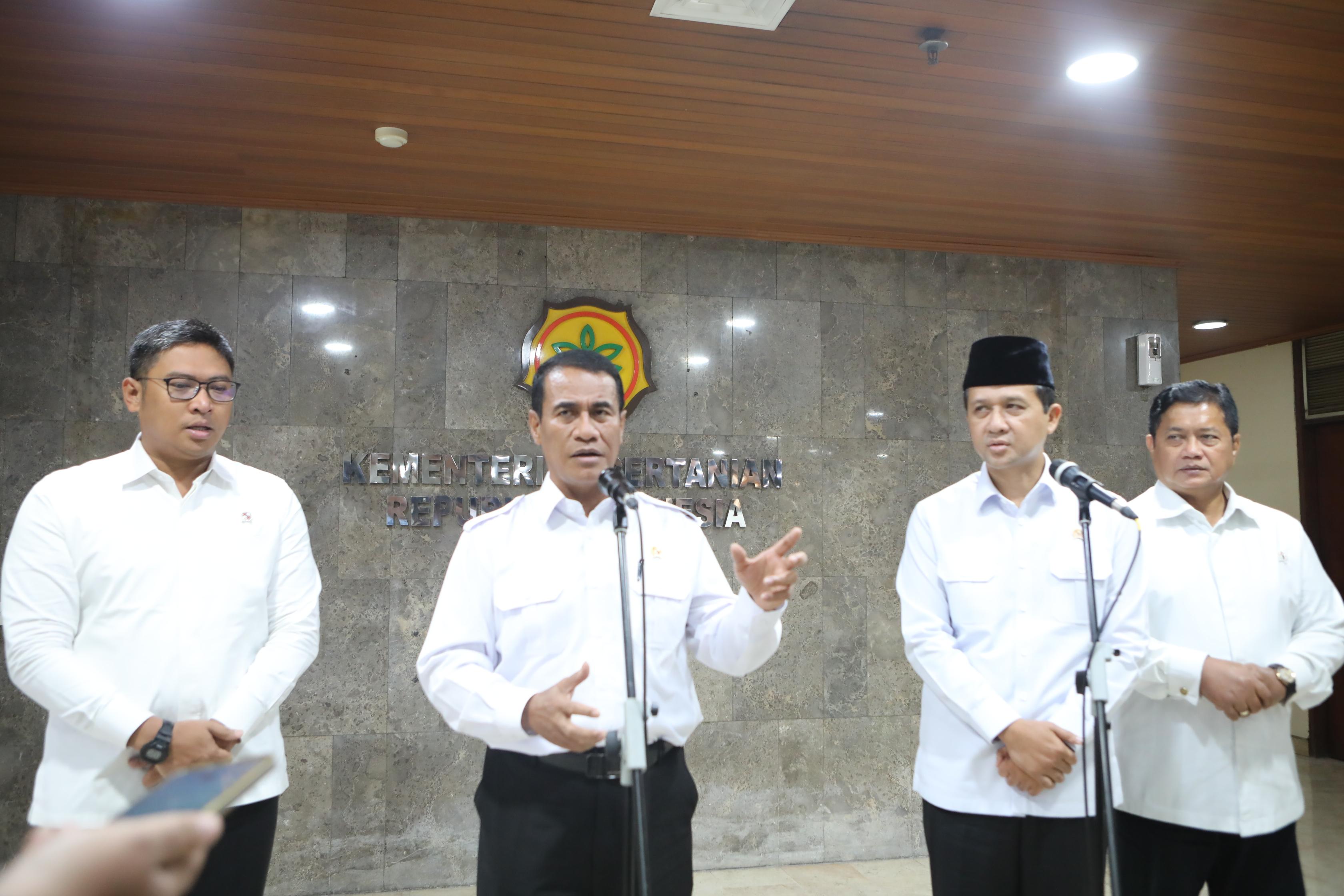 Sinergi Kementan-Kementrans Bangun Kawasan Pertanian untuk Swasembada Pangan