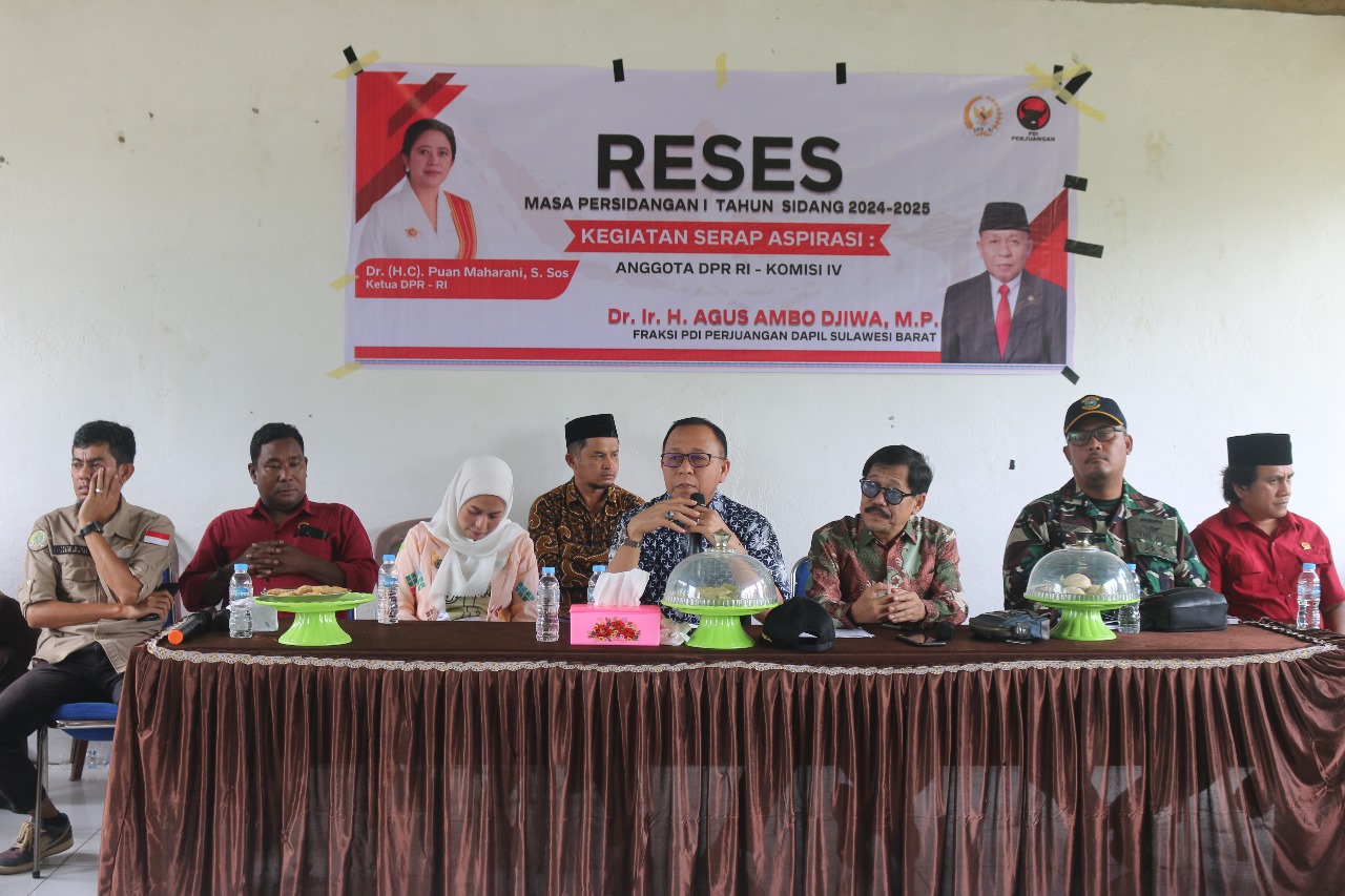 Gelar Reses Perdana, Anggota DPR Agus Ambo Djiwa Sambangi Desa Pangiang Pasangkayu, Siap Perjuangkan Aspirasi Nelayan-Petani