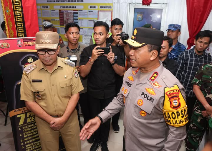Bersama Forkopimda, Wali Kota Makassar Kunjungi Posko Pengamanan di Malam Pergantian Tahun