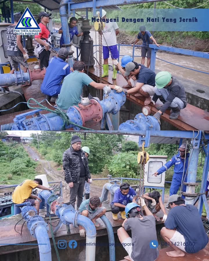 Bergerak Cepat Tangani Permasalahan Air Bersih, PAM Tirta Karajae Harap Pelayanan Tak Terganggu saat Natal dan Tahun Baru