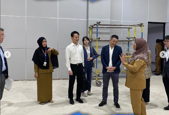 Plt Kadis Kominfo Makassar Sambut Kunjungan Kementerian Ekonomi, Perdagangan dan Industri Jepang