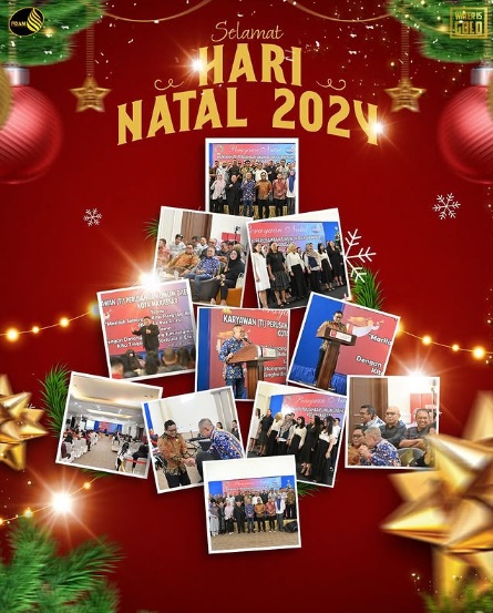 PDAM Makassar Ucapkan Selamat Merayakan Natal Tahun 2024