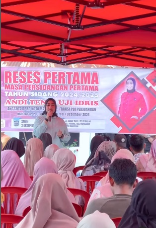 Reses Perdana, Legislator Tenri Uji Serap Aspirasi di Mamajang