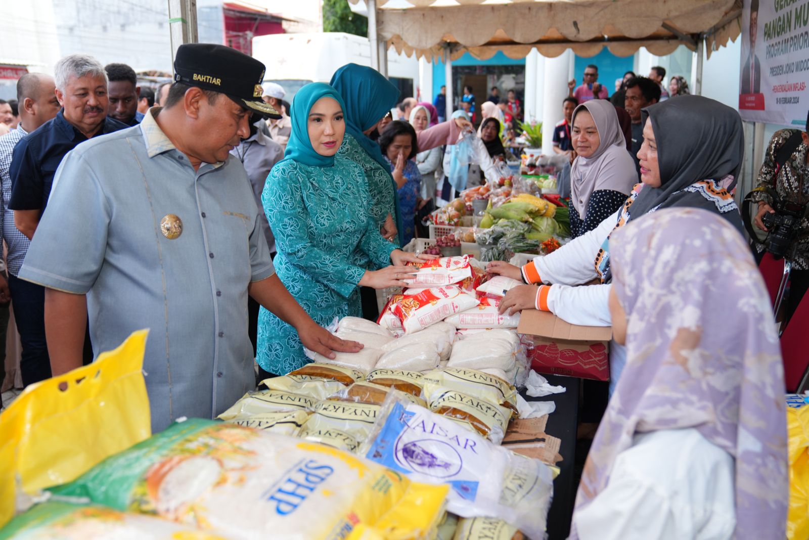 Gelar Pangan Murah di Pinrang, Sofha Marwah Harap Dilaksanakan Setiap Bulan