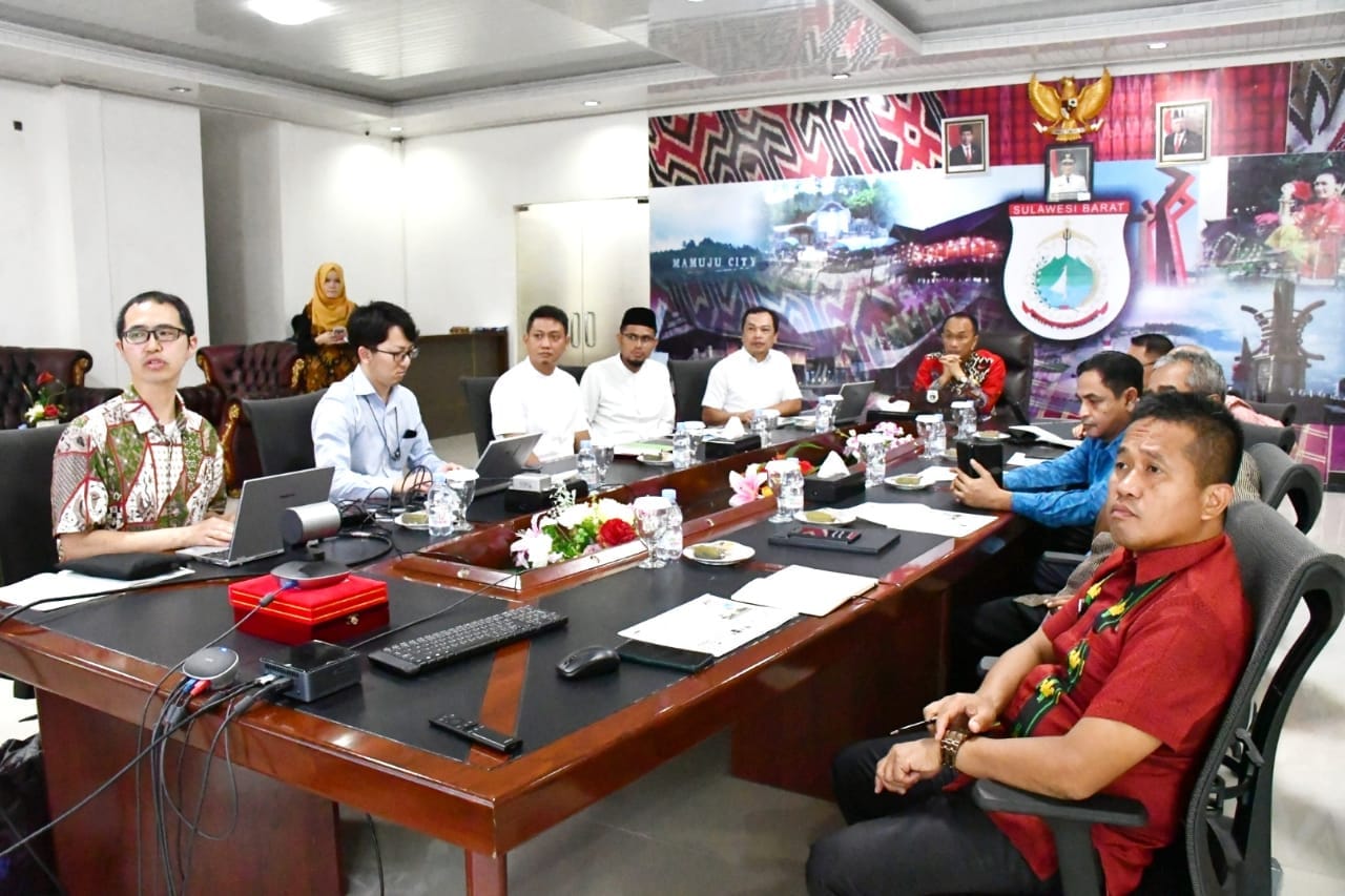 IMV Corporation Jepang Bakal Kerja Sama Pemprov Sulbar Terkait Penanganan Bencana Alam