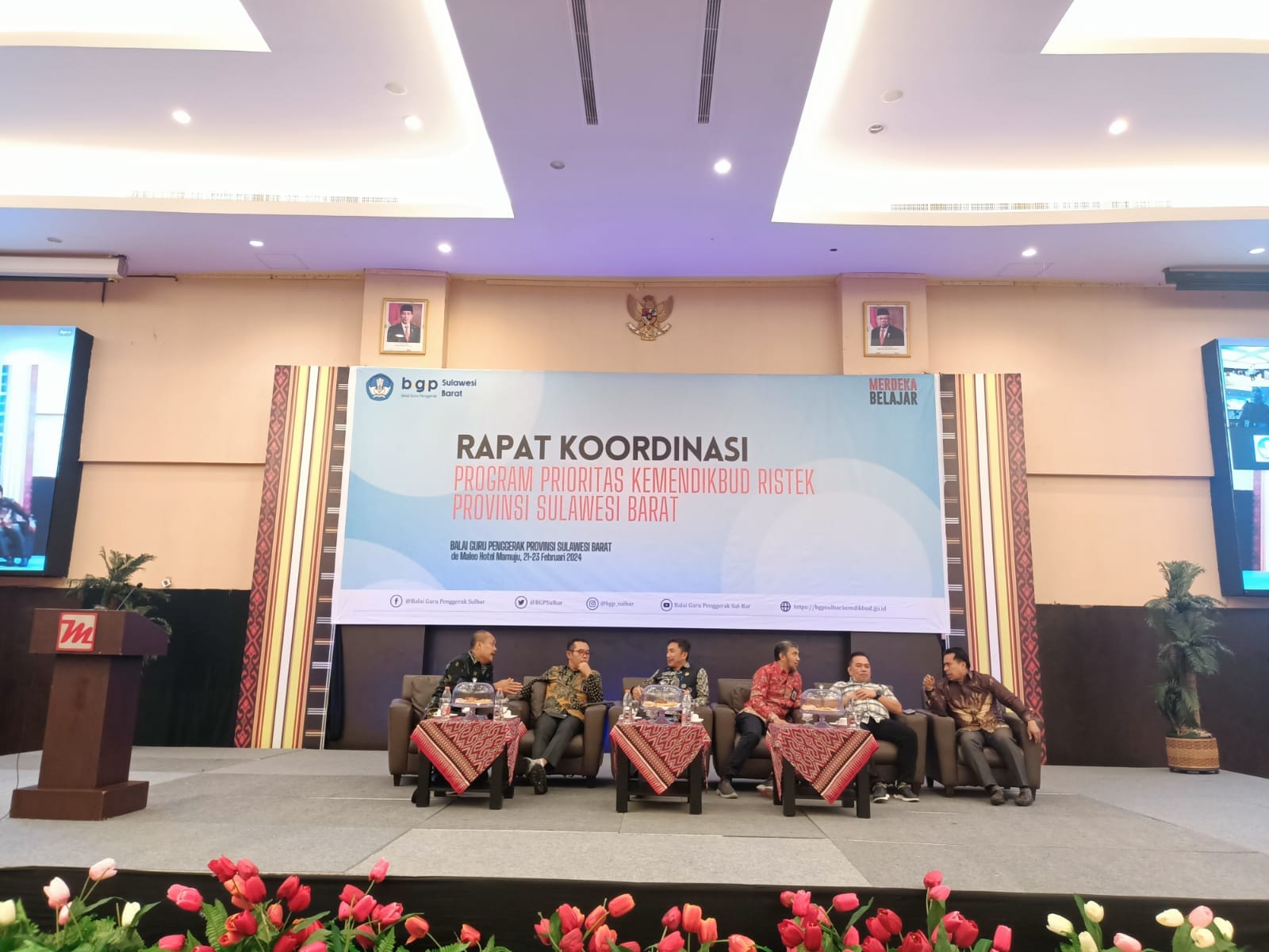 Bapperida Sulbar Hadiri Rakor Program Prioritas Kemendikbud Ristek