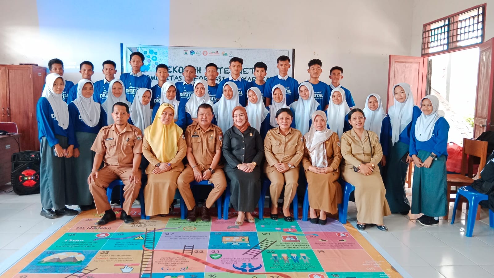 Beri Edukasi Tangkal Hoax, Senter KIM Diskominfo Sulbar Sasar Pelajar SMA