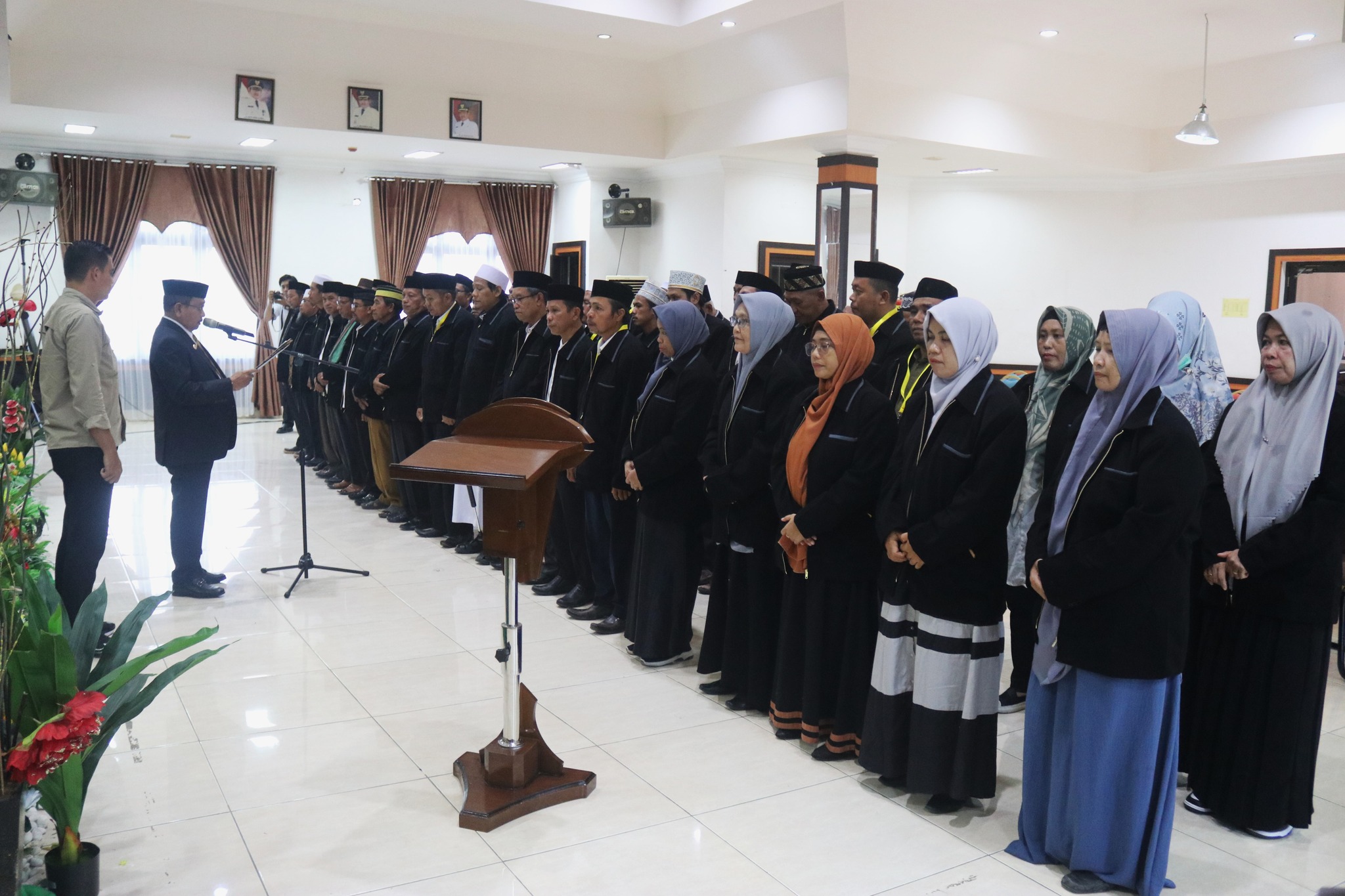 Bupati Pasangkayu Kukuhkan Dewan Hakim, Pengawas dan Panitera MTQ X Tahun 2024