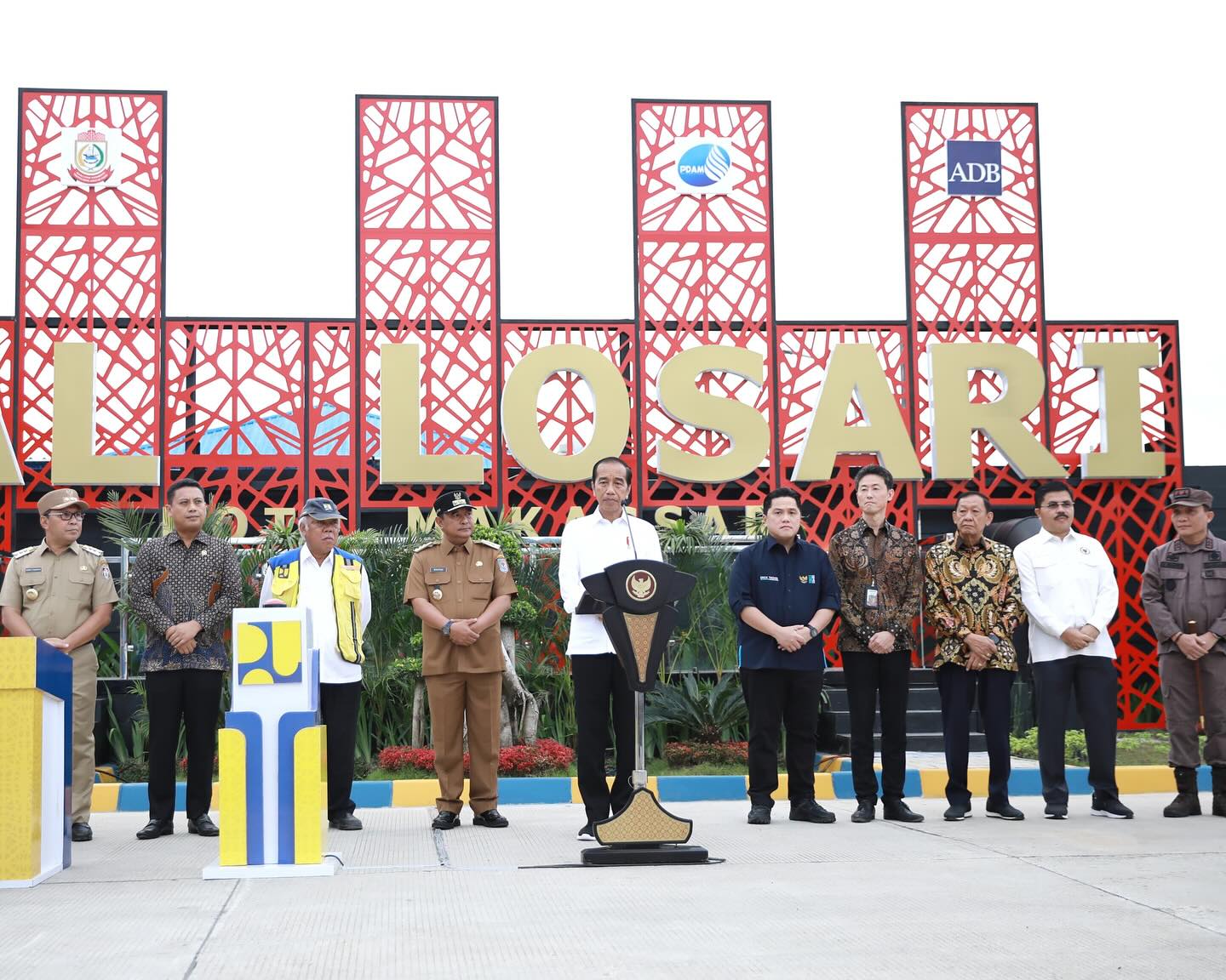 Jokowi Resmikan SPALD-T Losari, Danny Pomanto: Ini Penting agar Limbah Cair Bisa Ramah Lingkungan