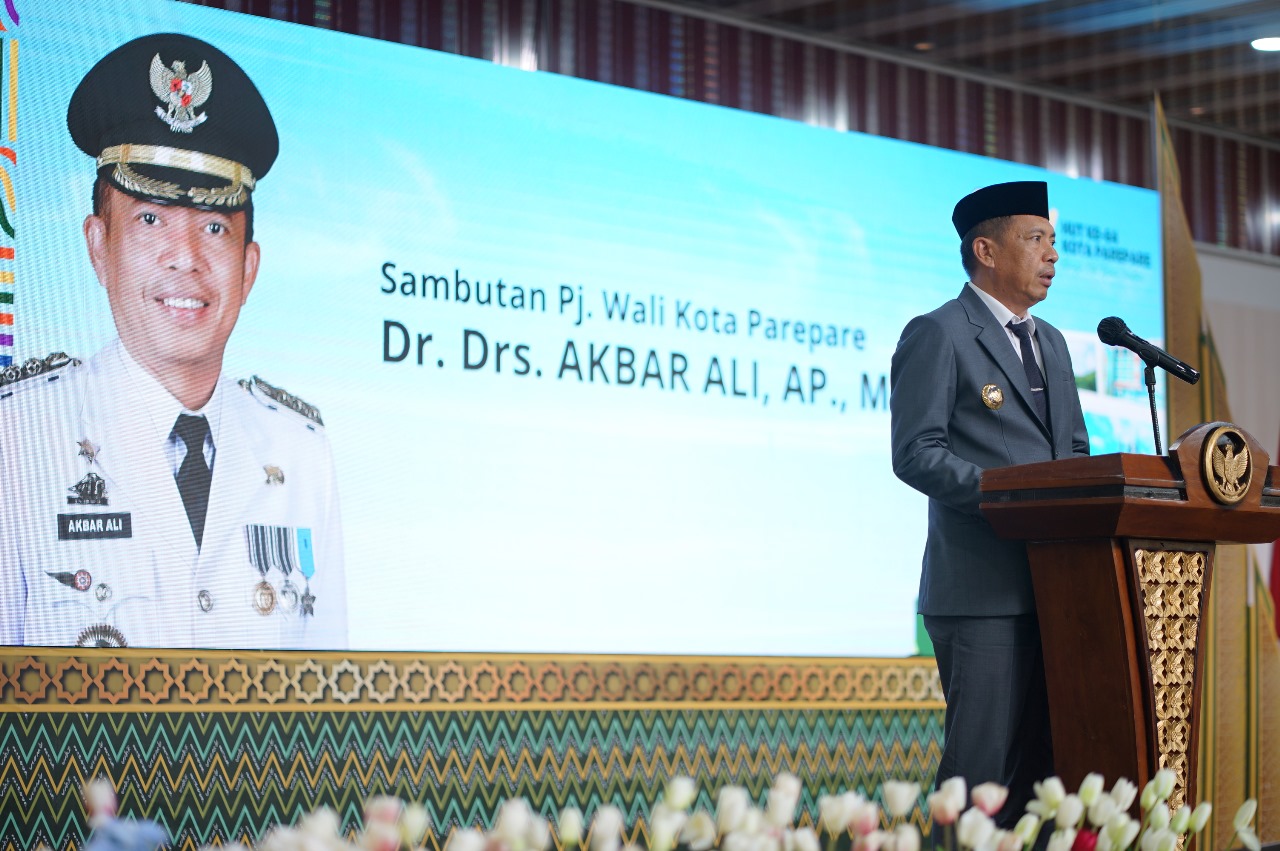 Pj Wali Kota Akbar Ali Laporkan ke Pj Gubernur Pemilu di Parepare Aman dan Kondusif, Sinergitas Seluruh Elemen Baik