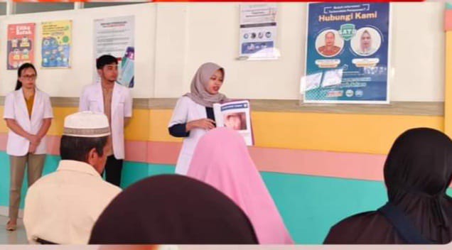 Kiat Temani Pasien dan Keluarganya di Ruang Tunggu, Dokter Gigi Intership RSUD Andi Makkasau Beri Penyuluhan Kesehatan Gigi dan Mulut