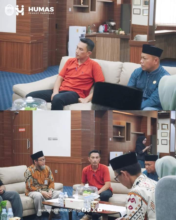 Baznas Koordinasi ke Pemkot Parepare Penetapan Besaran Zakat Fitrah dan Haji