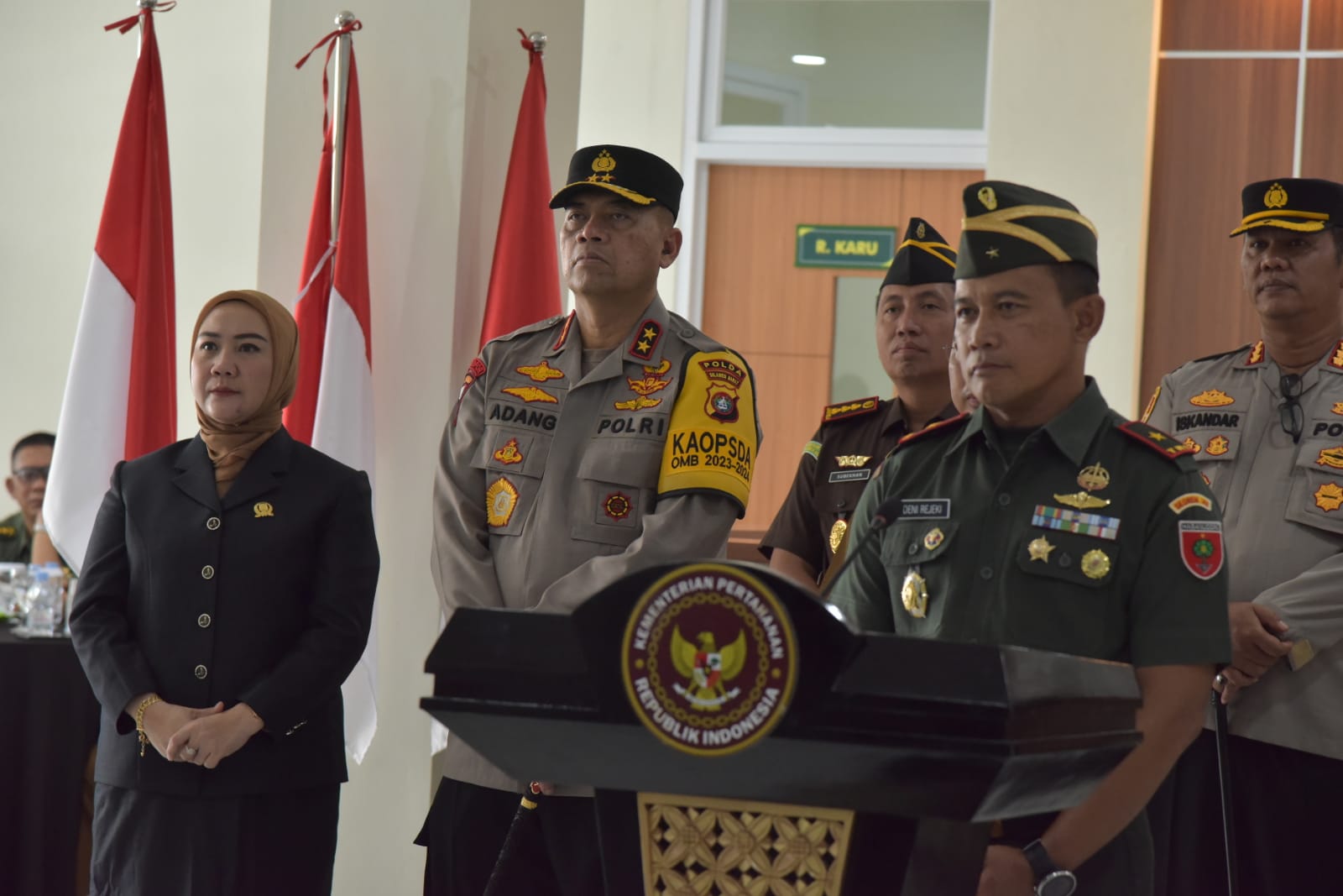 Ketua DPRD Sulbar Hadiri Peresmian Rumah Sakit TNI Punggawa Malolo