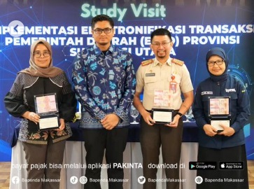 Bapenda Makassar Hadiri Study Visit ETPD TP2DD se-Sulawesi Utara