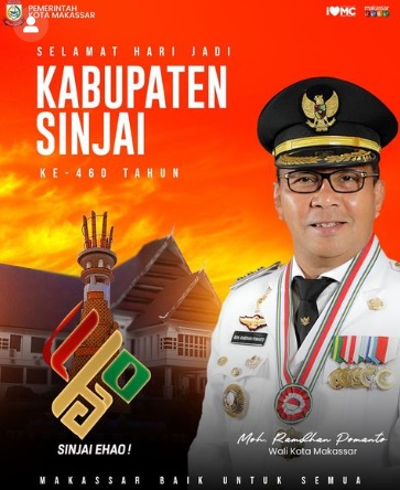 Pemkot Makassar Ucapkan Selamat HUT ke-460 Kabupaten Sinjai
