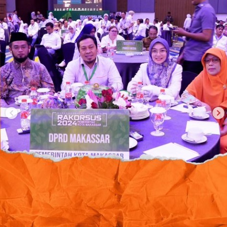 Pimpinan dan Anggota DPRD Makassar Hadiri Rakorsus Pemkot