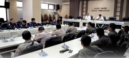 Kabag Umum Pimpin Rakor Tim Pengamanan Kantor DPRD Makassar