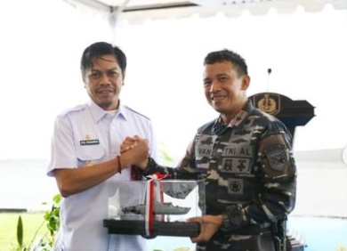 Kapal Patroli Cepat Jadi Armada Baru Penjaga Laut Makassar, Pj Sekda Lakukan Penyambutan