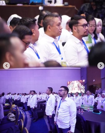 Camat dan Sekcam Ujung Tanah Hadiri Rakorsus 2024