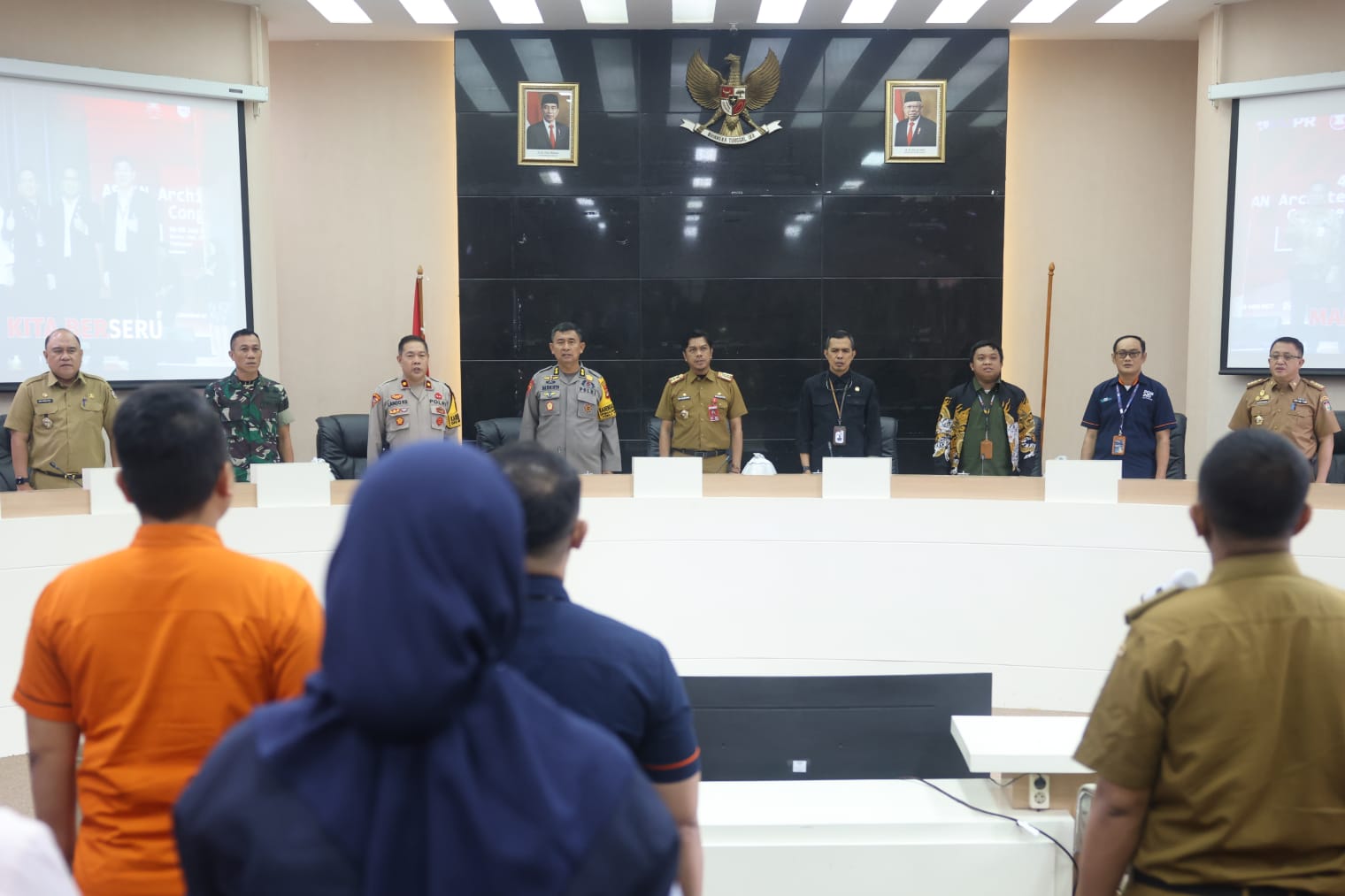 Tanggung Jawab Wujudkan Pemilu Damai, PJ Sekda Lakukan Rakor Pengawalan Distribusi Logistik 