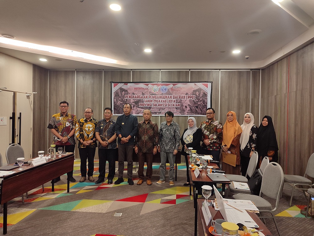 Pj Wali Kota Akbar Ali Pimpin Presentasi, Parepare Masuk Nominasi Terbaik Penghargaan Pembangunan Daerah se-Sulsel 